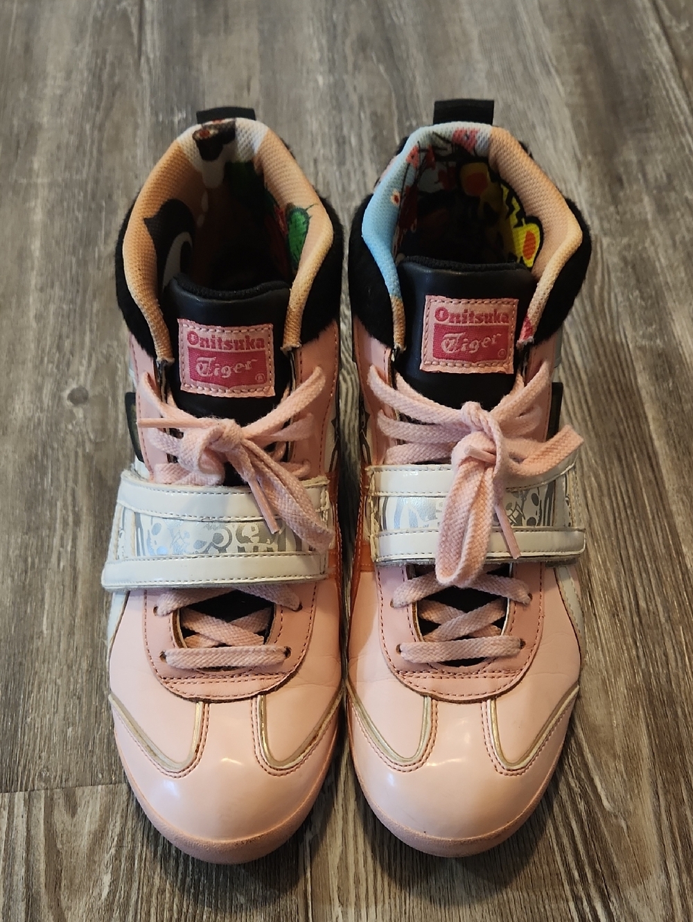 RARE LIMITED EDITION  Onitsuka Tiger by Asics Pink High-Top Sneakers